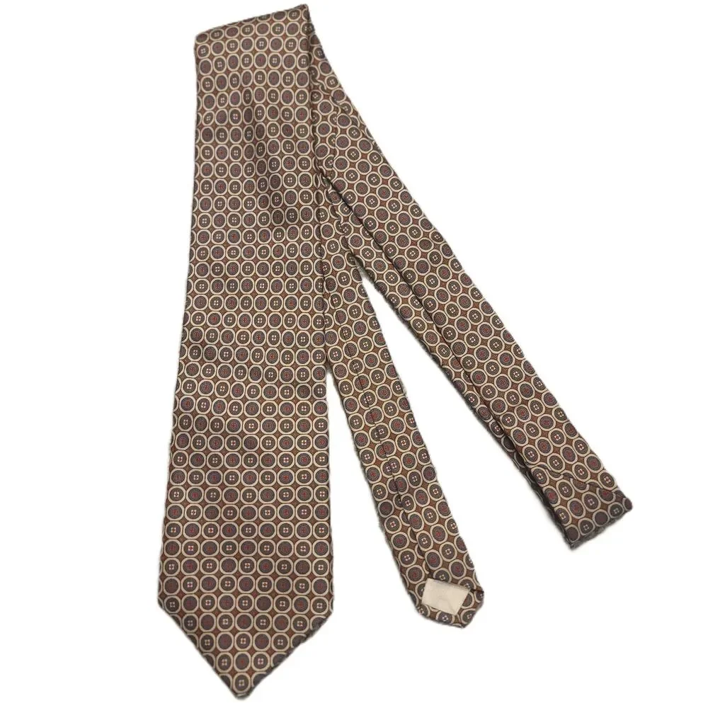 Givenchy Monsieur Mens Tie Geometric 100% All Silk Made in Italy 56x3.5 inch